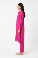 Dobby Cambric Fuschia Set
